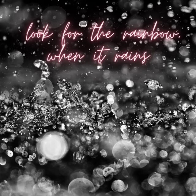 Shift focus. Take off your shoes. Dance through the pain.
The super bloom always comes after the rain! 🌈